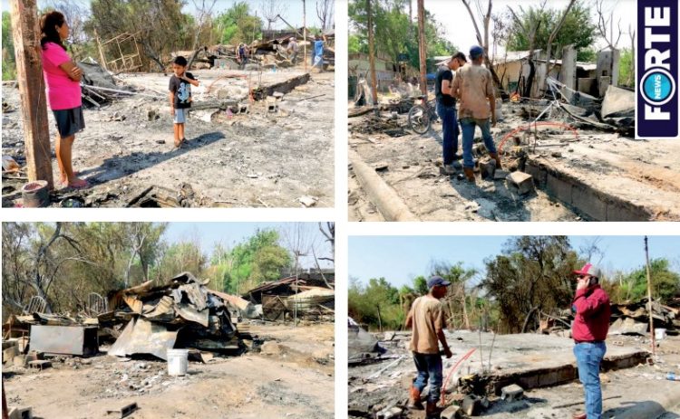 Afectados por incendio llaman a la solidaridad