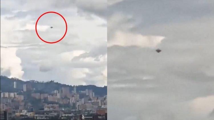 Captan supuesto OVNI y se viraliza; permaneció estático durante una hora | VIDEO