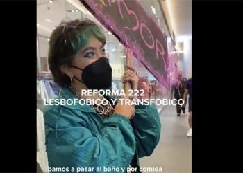 VIDEO | Pareja acusa a la plaza comercial Reforma 222 de lesbofóbico