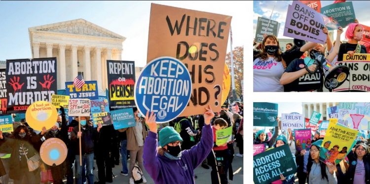 Pro-abortistas inundan las calles de Texas