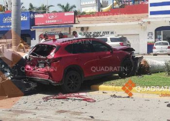 Asalto bancario provoca balacera, persecución y 2 heridos en Vallarta