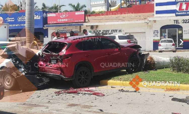 Asalto bancario provoca balacera, persecución y 2 heridos en Vallarta