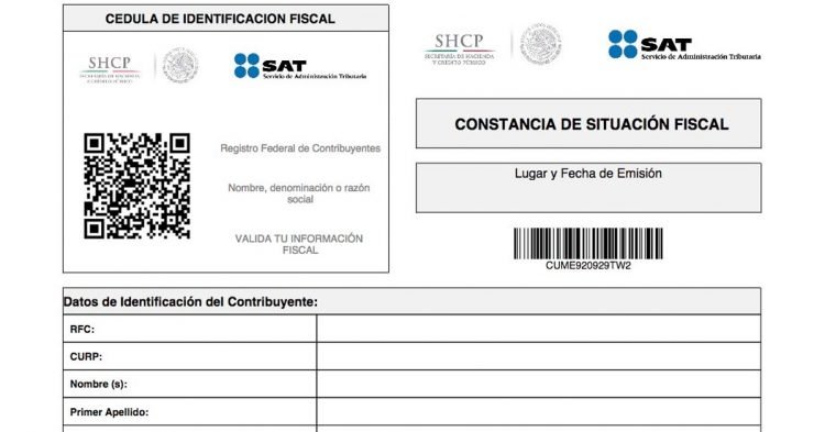 Instituciones financieras ya piden a clientes tener la constancia de situación fiscal