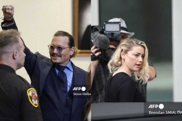 Amber Heard difamó a Johnny Deep y tendrá que pagar 15 millones de dólares