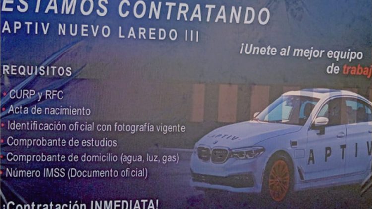 Anuncian nueva inversión en APTIV