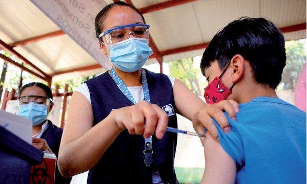 Anuncian jornada de vacunación Covid a menores de 5 a 11 años