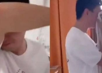 Padre llora porque estudió mucho con su hijo y aún así no pasa