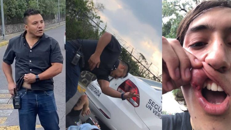 VIDEO | Denuncia en redes: seguridad de la UNAM golpea a estudiante por patinar en CU