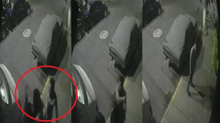 VIDEO | sujeto golpea a pareja de mujeres que se besaban en Coyoacán