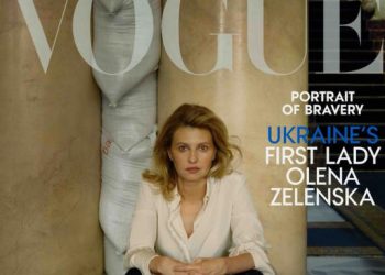 Escándalo por fotografías de esposa del presidente ucranio en Vogue