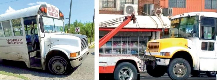 Camiones urbanos de mal en peor