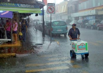 Atípico frente frío en agosto