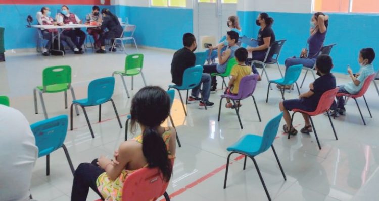 Tiene baja afluencia aplicación de segunda dosis Covid para menores