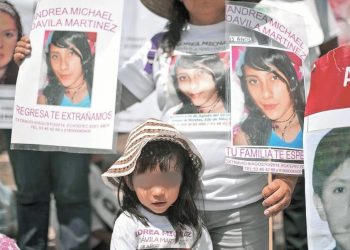 Desaparecen a diario 14 menores de edad en el país