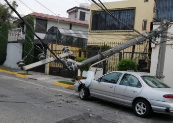 Son postes peligro para la población