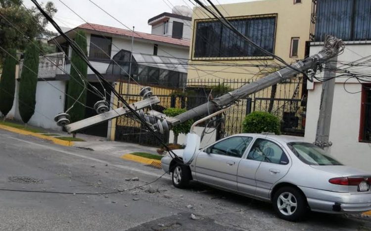 Son postes peligro para la población
