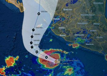 Sigue la trayectoria de ‘Orlene’ frente a costas mexicanas