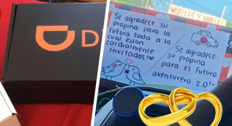 ¡Que sean felices! DiDi entrega regalo de bodas a conductor en Tampico tras pedir propina