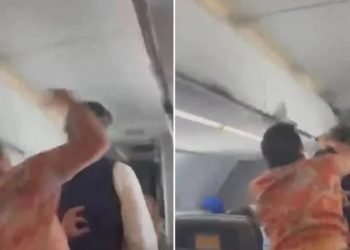 VIDEO | Pasajero golpea a sobrecargo en viaje de Los Cabos; FBI lo detiene