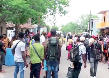 Quedan aquí ya cerca de mil haitianos