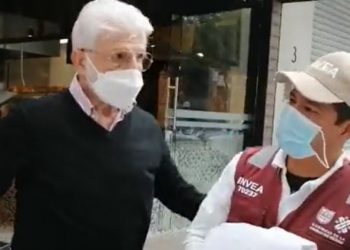 Investiga FGJCDMX caso del padre de Mauricio Tabe tras amagar a inspector del Invea