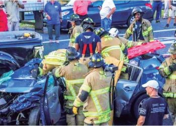 Baja cifra de muertes en accidentes viales en todo Estados Unidos