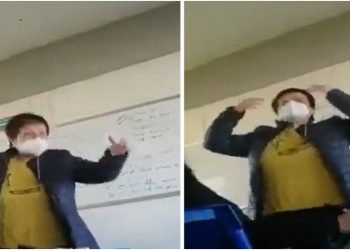 VIDEO | Maestra se hace viral por insultar a sus alumnos y la despiden