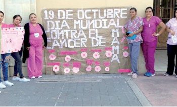 Realizan pláticas de concientización sobre cáncer de mama