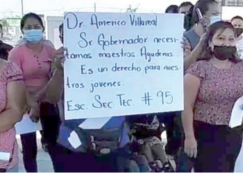 Piden maestros en la Secundaria 95