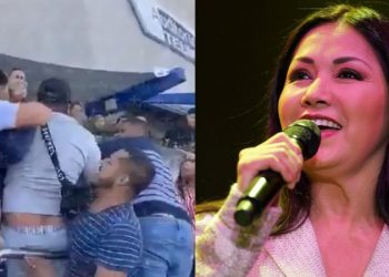 VIDEO | Fans de Ana gabriel se pelean por un boleto para su concierto