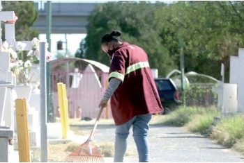 Panteones listos para ser visitados por deudos