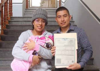 ¡Histórico! Registran a su bebé con el apellido materno primero, en Alfajayucan