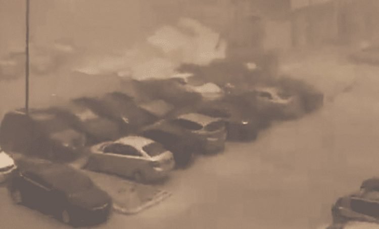 VIDEO | Tormenta de arena cubre con polvo a Baja California