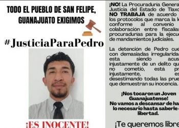 Pedro fue detenido por un homicidio en Tlaxcala cometido a 400 kilómetros de donde trabajaba