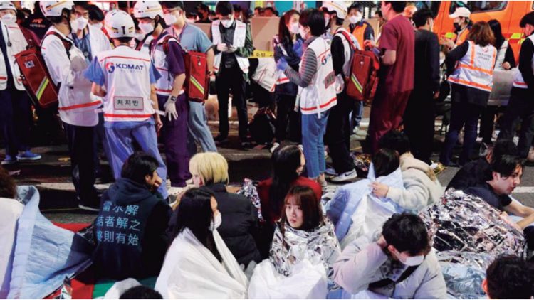 Al menos 149 muertos en un festival de Halloween