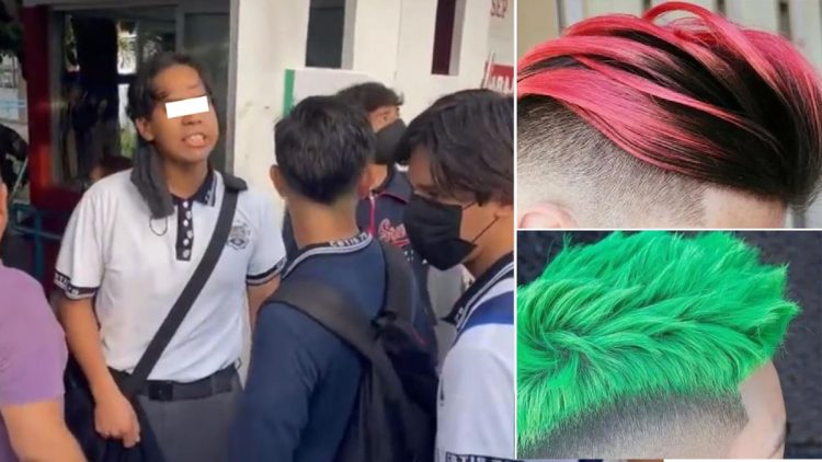 Protestan alumnos de CBTis 79 en Boca del Río por discriminación