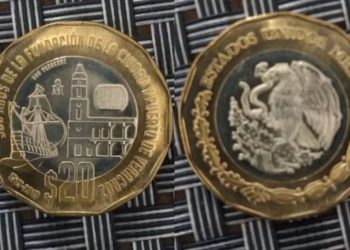 Ofrecen 666 mil al dueño de esta conmemorativa moneda de 20 pesos
