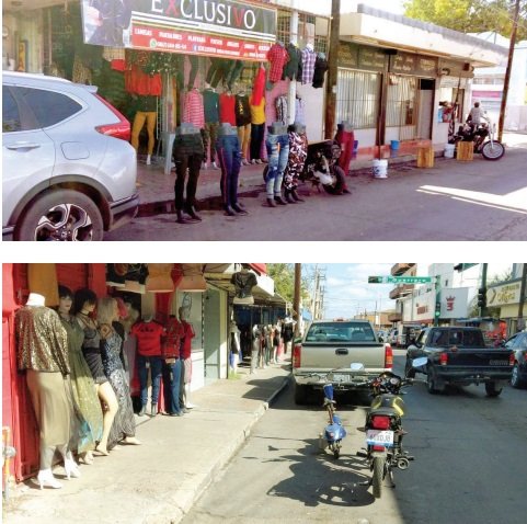 Comerciantes convierten la calle Mina en su propiedad