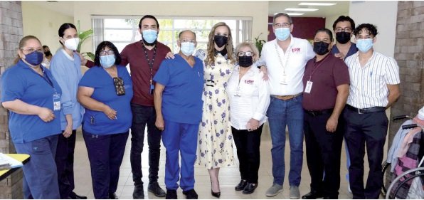 Encabezan DIF y Jurisdicción Sanitaria Inicia Jornada de vacunación para adultos los mayores