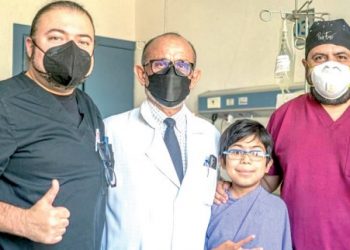 Yrving vuelve a casa tras recibir regalo de vida en Hospital Infantil de Tamaulipas