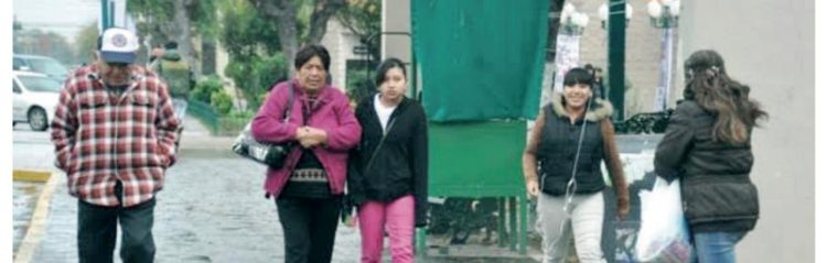 DURANTE LA SEMANA Seguirán frío y lluvia