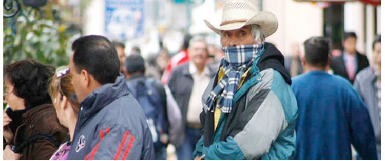 CON FUERTES LLUVIAS Pegará frente frío 12 el próximo miércoles