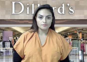 Quería estrenar sin pagar en Dillard’s