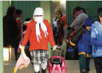 A CERO GRADOS Suspenderán clases por frío en nivel básico