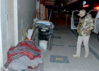 Protegen del frío a vulnerables