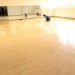 Concluyen obras de duelas para salones de danza