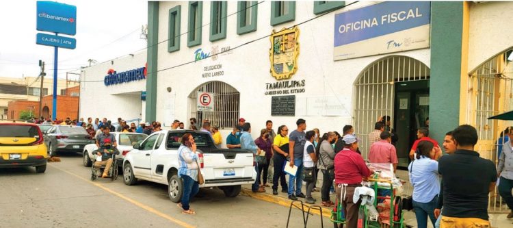 POR DESCUENTOS Oficina Fiscal sin citas hasta febrero