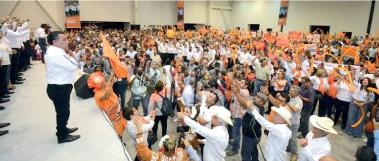 CIERRA CAMPAÑA POR SENTE Convoca Abelardo a trabajar POR LA TRANSFORMACIÓN