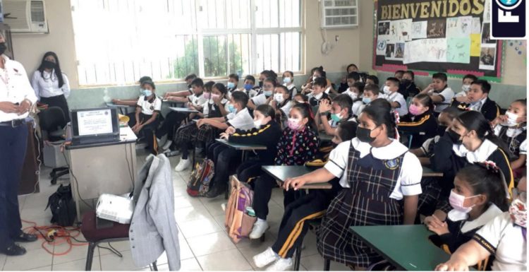 CONTINÚA PERSONAL DE TRÁNSITO CON TALLERES Enseñan educación viala niños