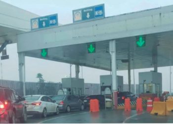 Carril para locales seguirá inhabilitado